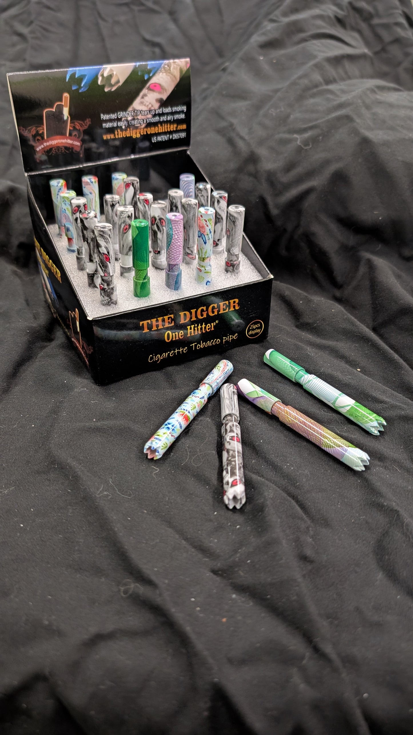 Digger One Hitter - Ejector Hydro-dipped Digger Bat