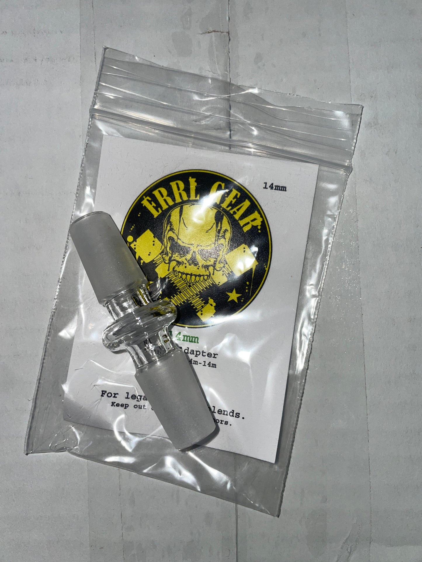 Glass  Adapter Male