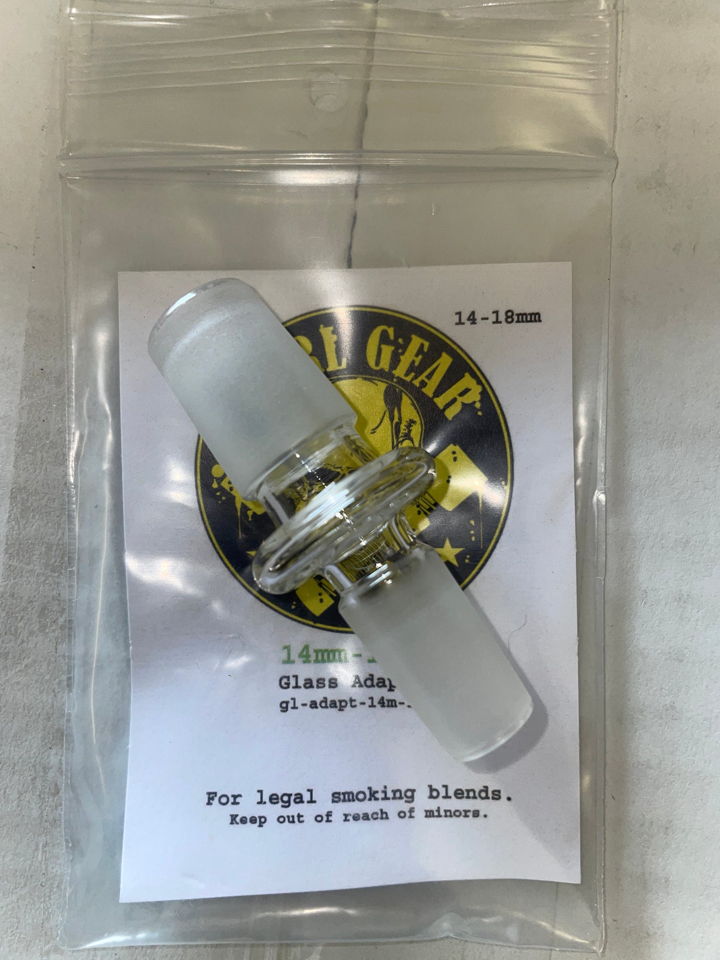 Glass  Adapter Male