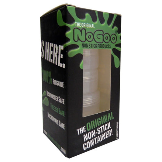 NoGoo® Clear NonStick Containers Platinum Cured