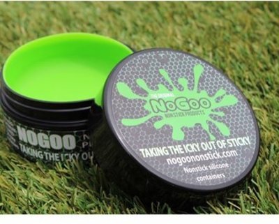 NoGoo® Large Plastic Jar w/Silicone Insert
