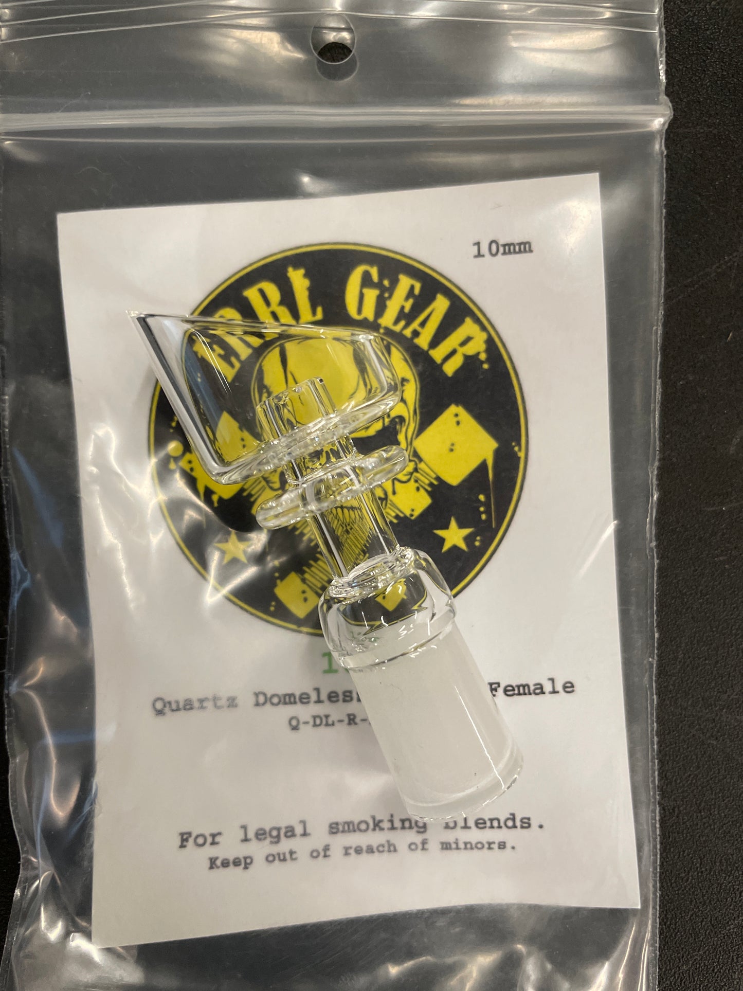 Quartz Domeless Angled Female