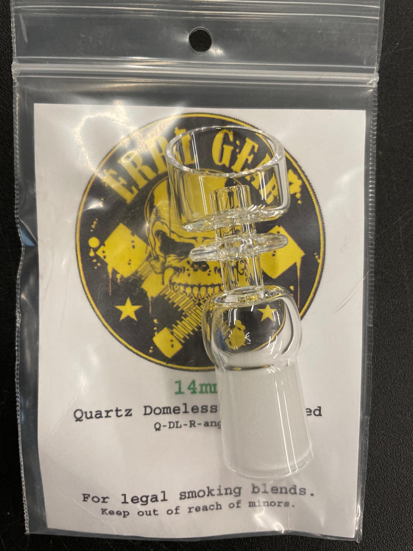 Quartz Domeless Angled Female